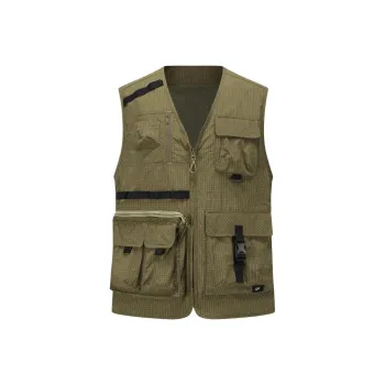 DECATHLON NH500 Vest Men's Golden Olive Green