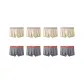 8 Pack (Khaki 4+Dark Gray 4)