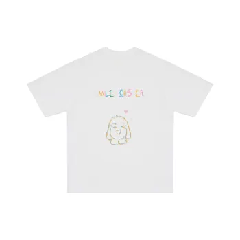 SMILEREPUBLIC x SMILE MONSTER T Shirt Unisex White