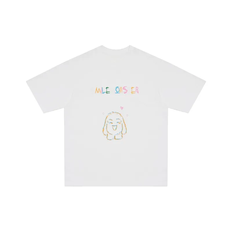 SMILEREPUBLIC x SMILE MONSTER T Shirt Unisex White-0