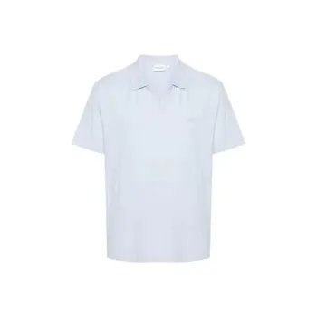 Calvin Klein Logo patch Mélange Polo Shirt