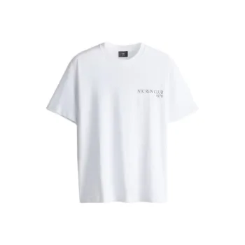 H&M T-Shirt Men's White/New York Running Club