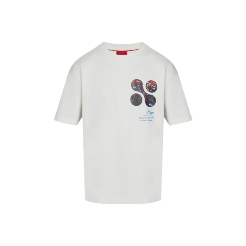HUGO BOSS SS24 T Shirt Men's White-5