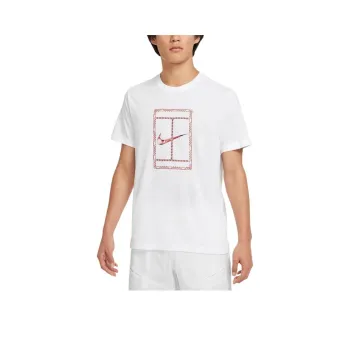 Nike CourtDri Fit T Shirt Men's White