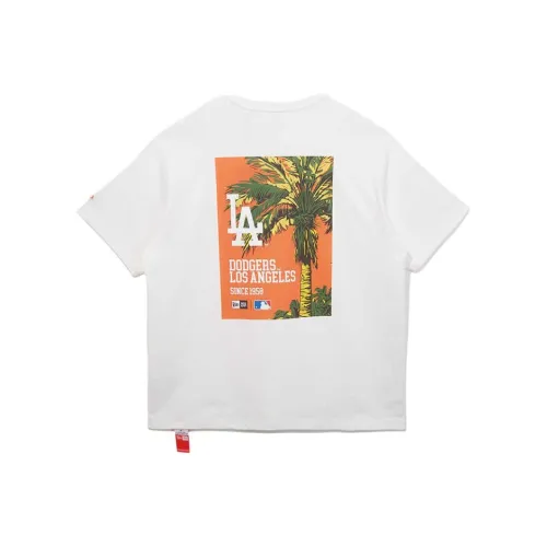 New Era Los Angeles Dodgers T-Shirts Unisex Milk White