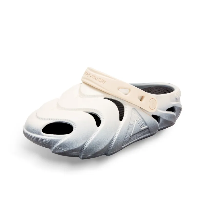 PEAK Pole Hole Shoes Clogs Men's Latte-3