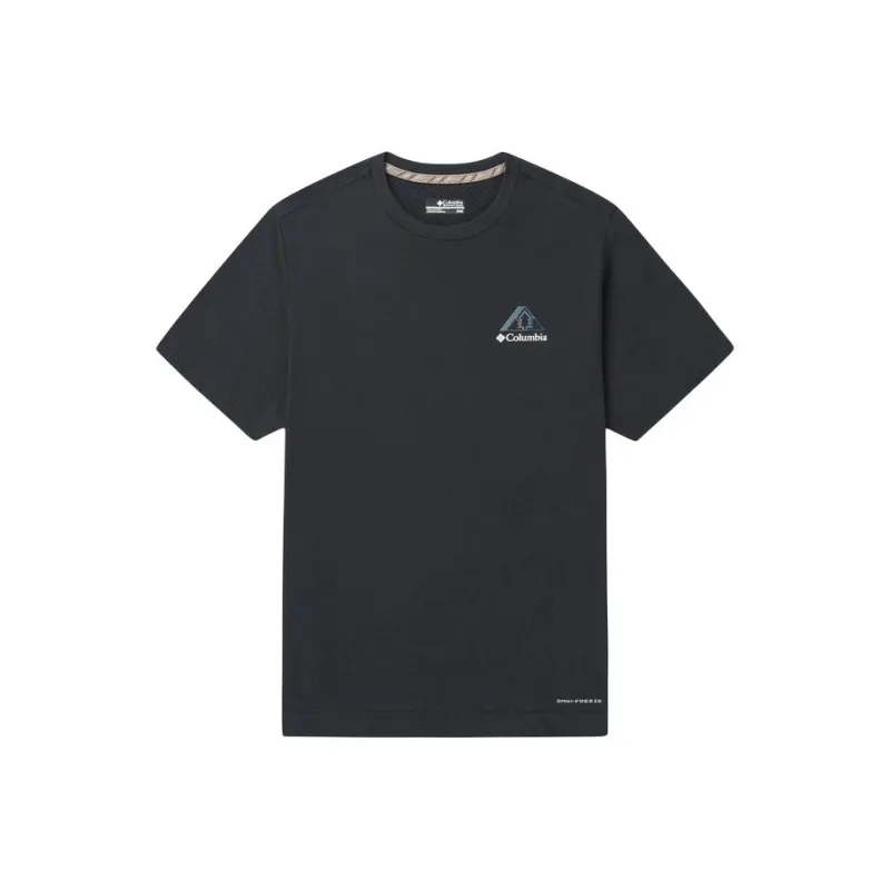 Columbia TUNNEL VALLEY T Shirt Men's Black-0