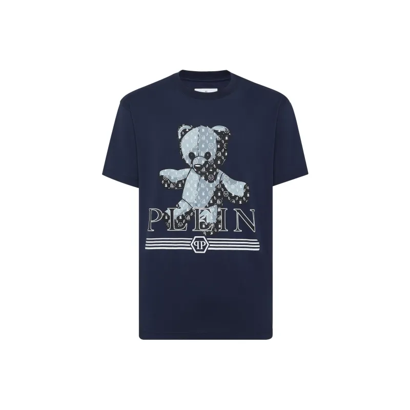 PHILIPP PLEIN Teddy Bear Cotton T shirt-0
