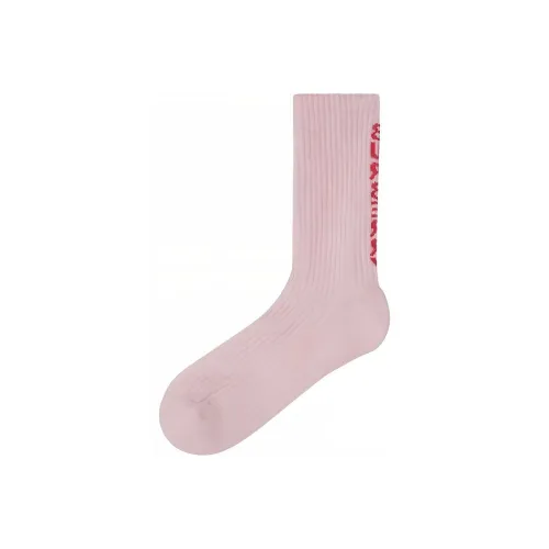 Burberry Mid-Calf Socks Women's 1 Pack Pink