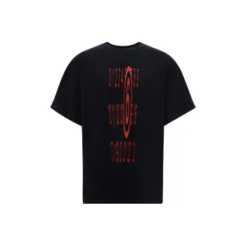 MM6 Maison Margiela Numeric Signature Printed Crenwck T Shirt