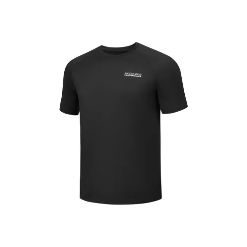 Skechers Comfortable Tech Cooling Collection T Shirt Men's Carbon Black