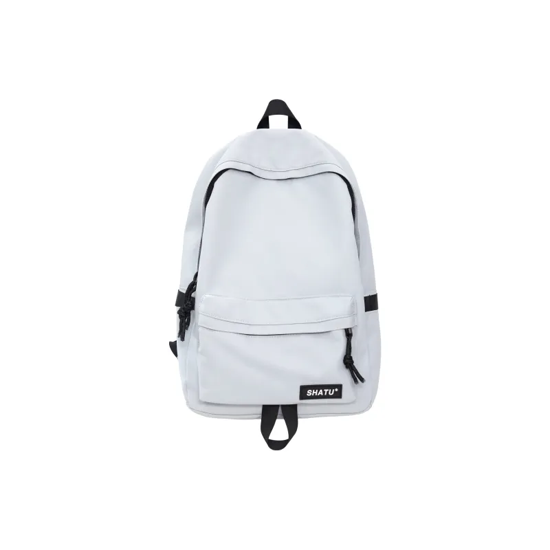 LUVISTRUE Nylon Backpack Unisex White/Black/Pink/Blue-8