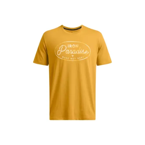 Under Armour ProjectRock T-Shirt Men's Gold