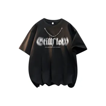 Stillslow Drop Shoulder Sleeve T Shirt Unisex