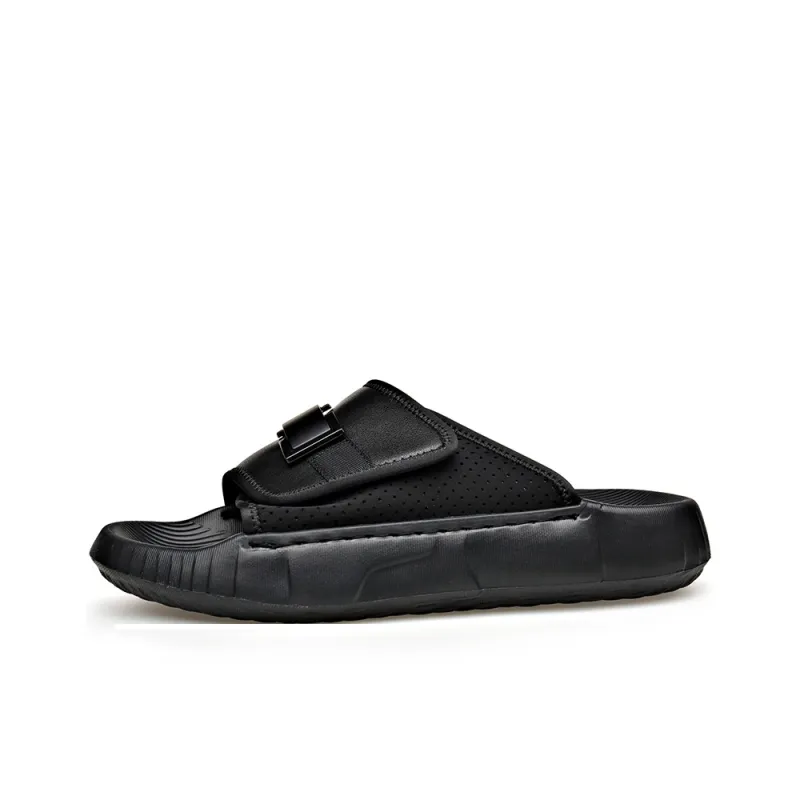 SHUPATE Slip Resistant Odor Resistant Abrasion Resistant Quick Dry Slide Slippers Men's-5