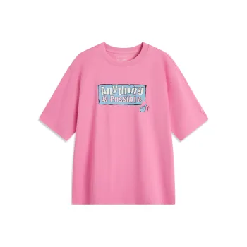 LiNing Sports Life Collection T Shirt Men's Energy Powder