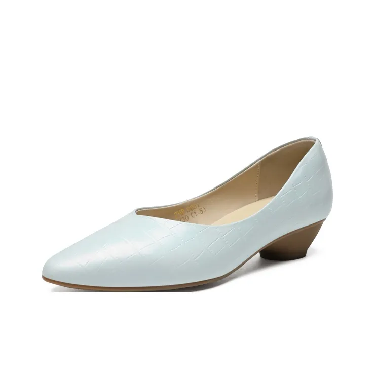 ZHR High Heels Women's Beige/Regal Black/Light Blue-10