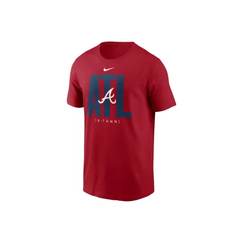 Nike T-Shirt Atlanta Braves Men's Red