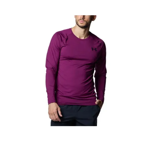 Under Armour Heat Gear Series FW24 T Shirt Men's Purple