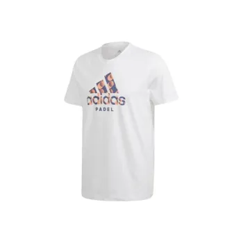 Adidas PADEL T Shirt Unisex White
