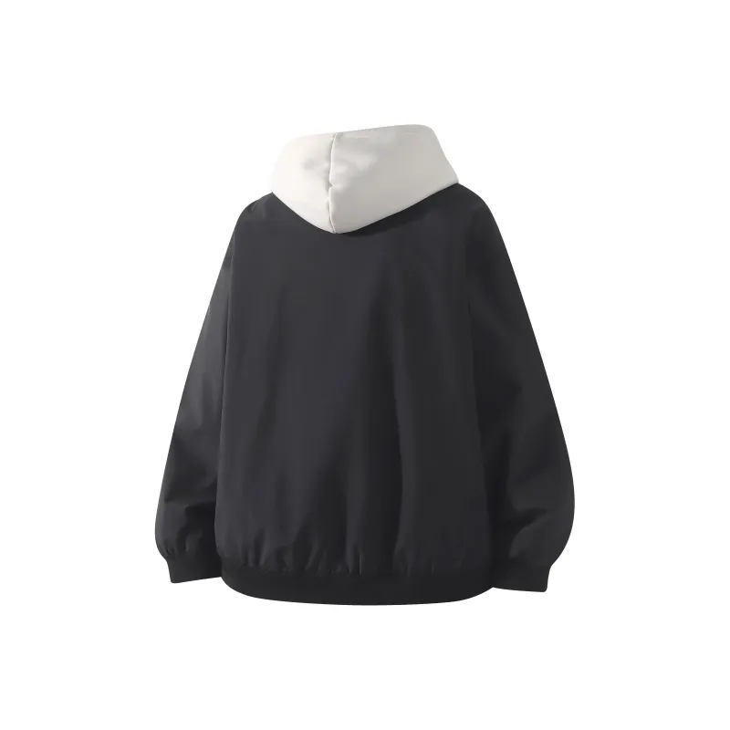 TITH Jackets Coats Unisex Burgundy-3