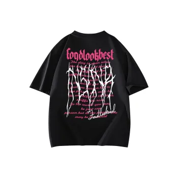 FONDLOOK T Shirt Unisex Navy Blue Upgraded