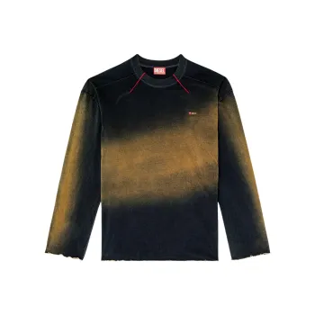 DIESEL FW24 T Shirt Men's Blue/Brown