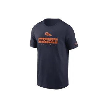 Nike T-Shirt Denver Broncos Men's Marine Blue