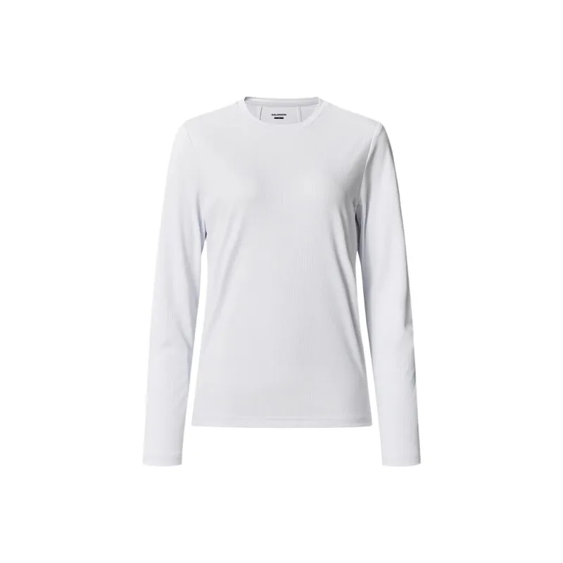 SALOMON X AIR T Shirt Unisex Light Gray-0