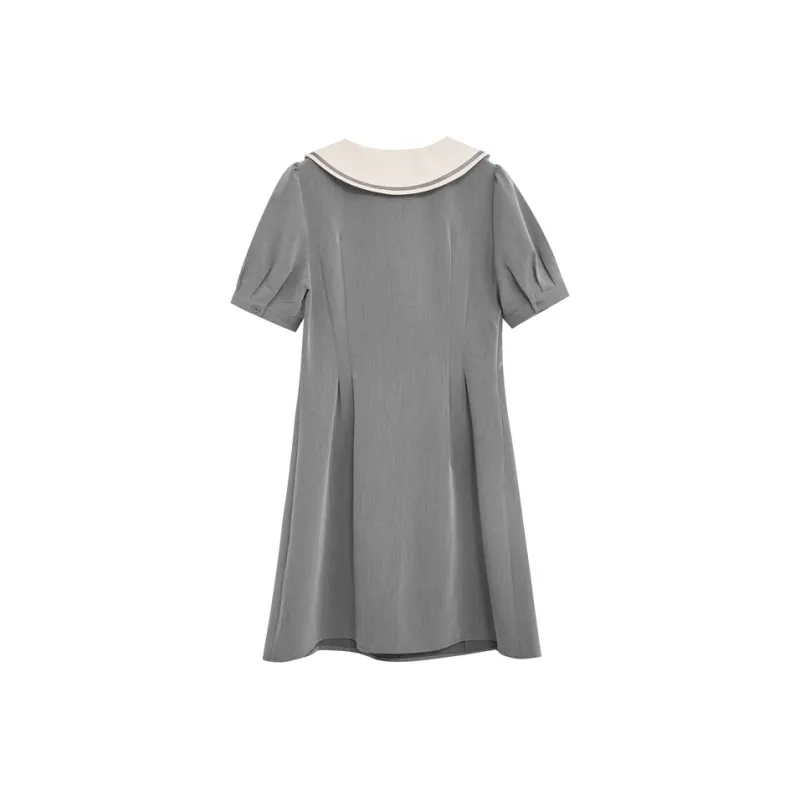 ZIHAN Short-Sleeved Dresses Women's-5