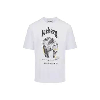 Iceberg Bear print T shirt