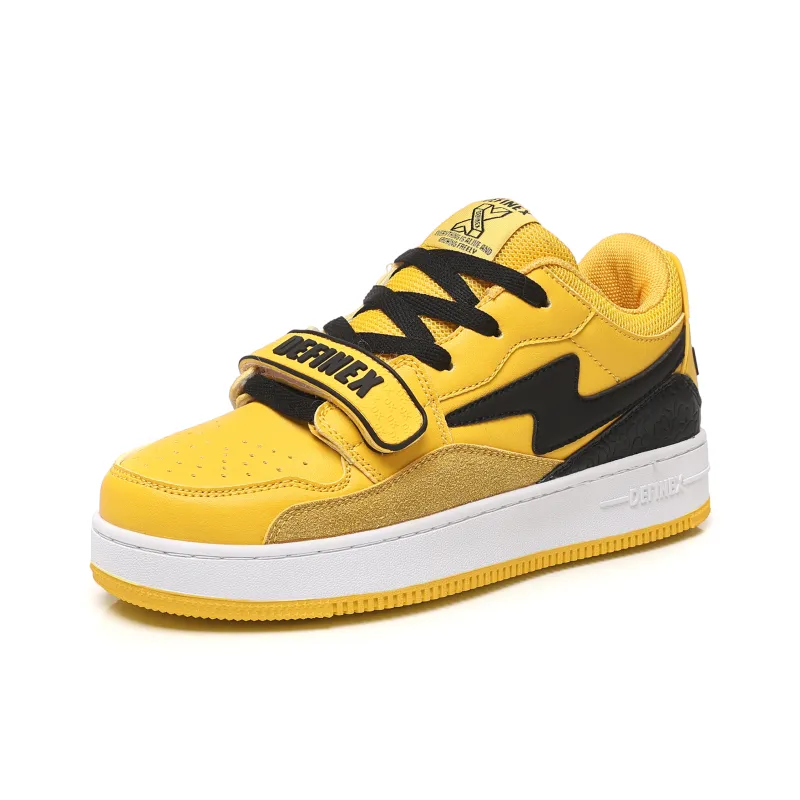 DEFINEX Low-Top Skateboard Shoes Unisex White-39