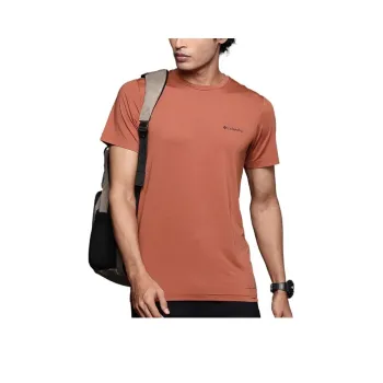 Columbia Tech Trail T Shirts Men Orange