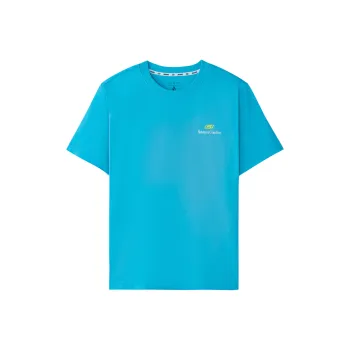 Skechers T Shirt Unisex Submerged Aqua Blue