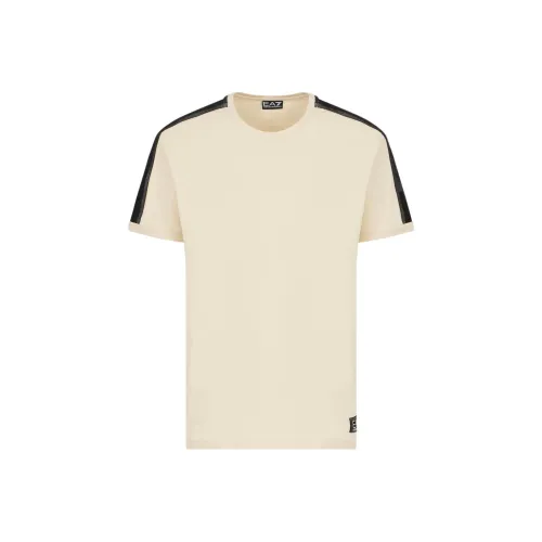 EMPORIO ARMANI EA7 T-Shirt Men's Light Brown