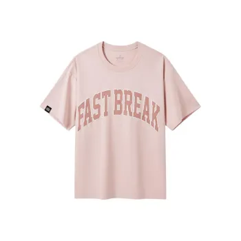 XTEP T Shirts Men Iron Pink