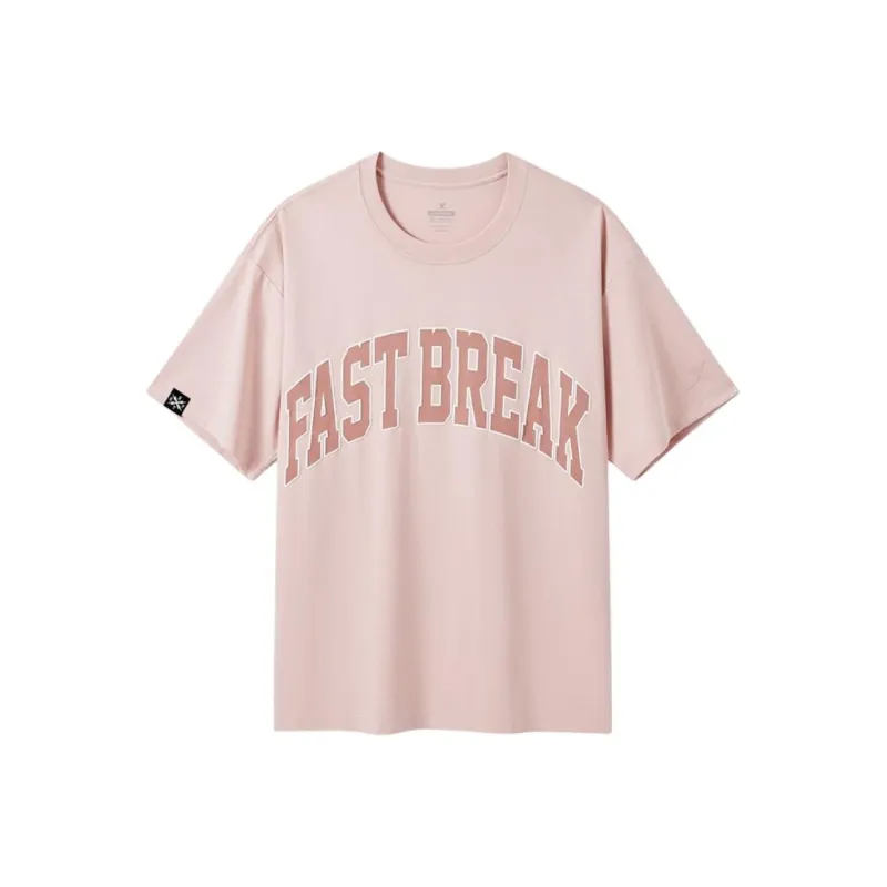 XTEP T Shirts Men Iron Pink-0