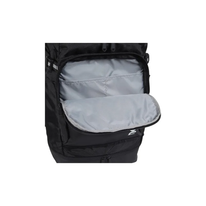 New Balance Synthetic Leather Backpack Unisex Black-8