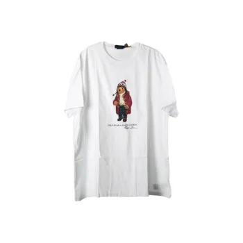 Polo Ralph Lauren Classic Fit Bear Pattern T Shirt