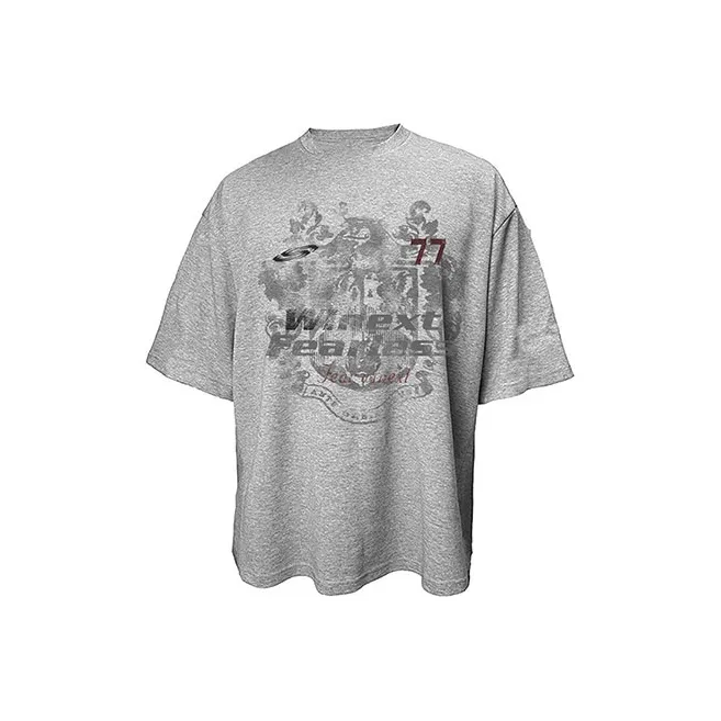 WLNEXT T-Shirts Unisex Gray-0