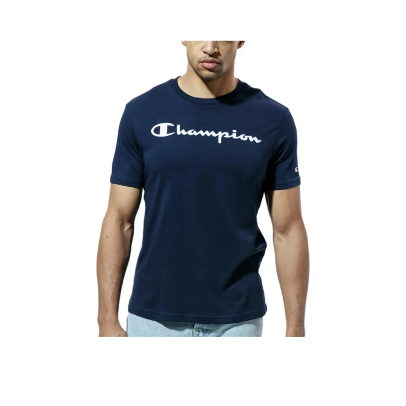 Champion T-Shirt Men's Marine Blue-0