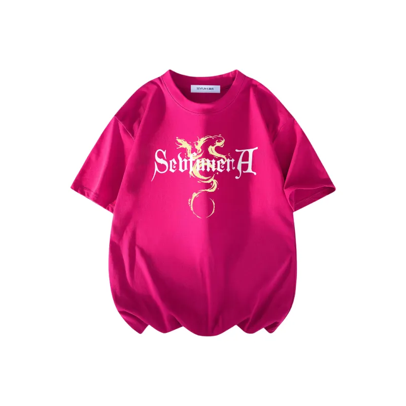 7 SEVFUN T-Shirt Unisex Navy Blue-8