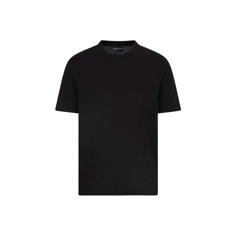 EMPORIO ARMANI Crewneck Short Sleeved T Shirt-0