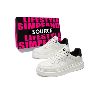 SOURCE Impact Resistant Wear Resistant Lightweight Low Top Skateboard Shoes Men's