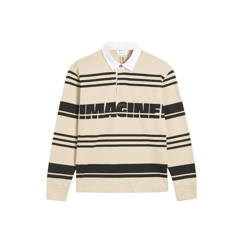 BEN SHERMAN T-Shirts Men Ecru 055-0