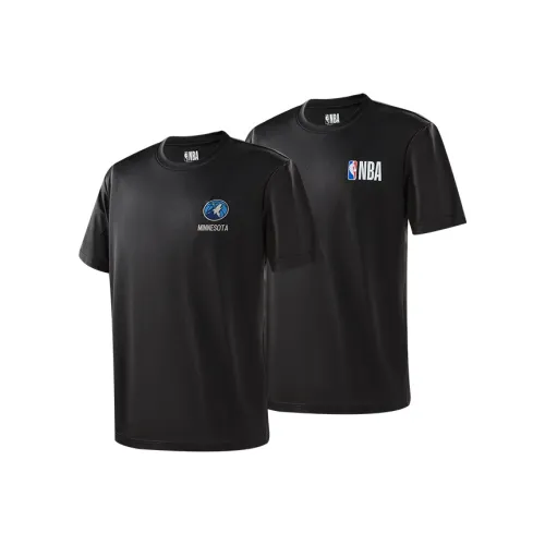 NBA Minnesota Timberwolves NBA Edition T Shirt Unisex 2 Pack Black