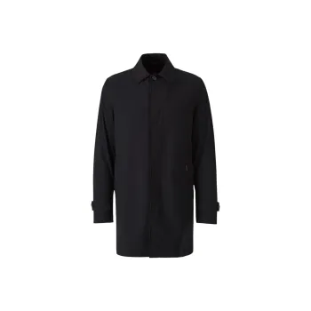 Moorer Classic collar Trench Coat