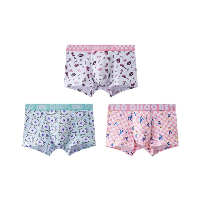 Qiao Ni Tong Underpants Men's 3 Pack-10