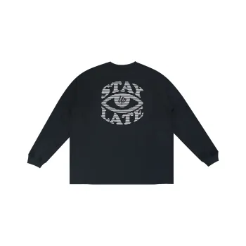 STAY UP LATE T Shirt Unisex Black