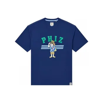 HAZZYS T Shirts Men Dark Blue DL